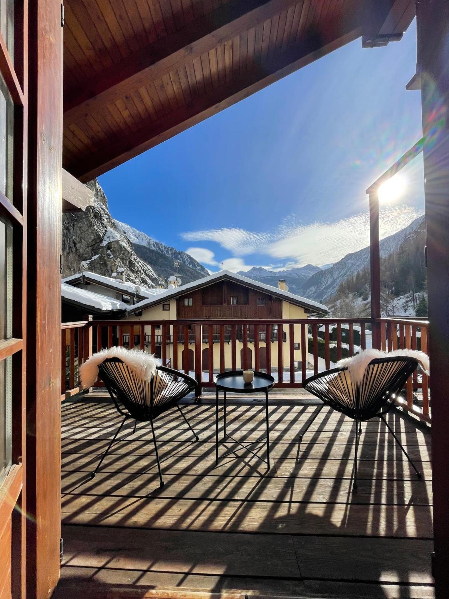 Chalet Mont Blanc De Courmayeur Exteriér fotografie